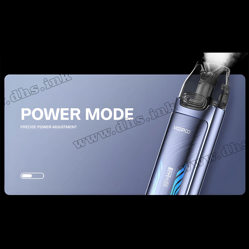 Многоразовая электронная сигарета - Voopoo VMATE Max Pod Kit 1200 мАч (Shiny Green)